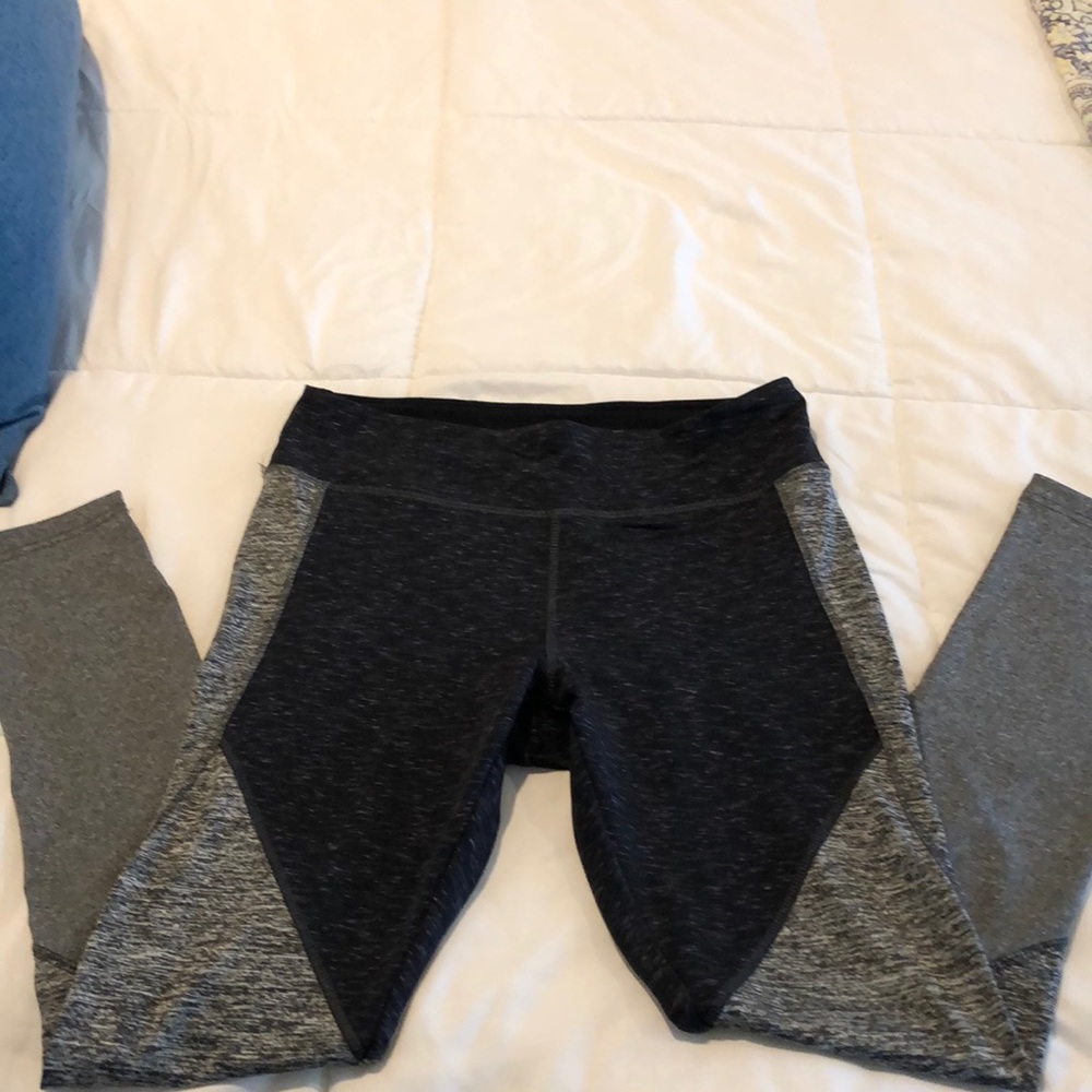 Purple/heather grey vogo athletica pants